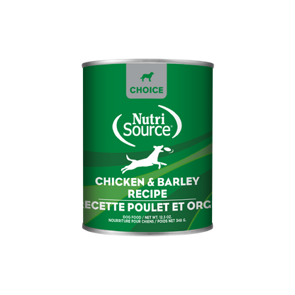 Chicken and Barley Dog Cans
