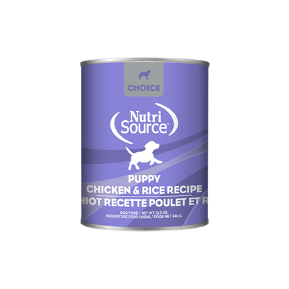 Puppy Chicken and Rice Dog Cans