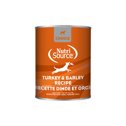 Turkey & Barley Recipe Dog Cans