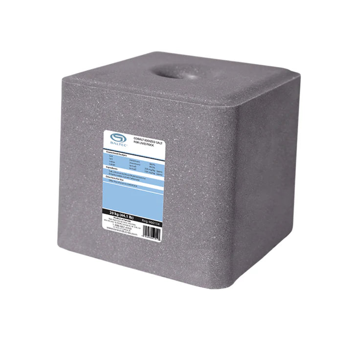 Cobalt Iodized Salt Block - 20kg