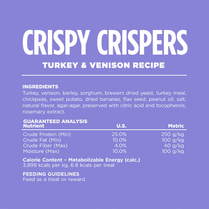 Crispy Crispers with Turkey & Venison