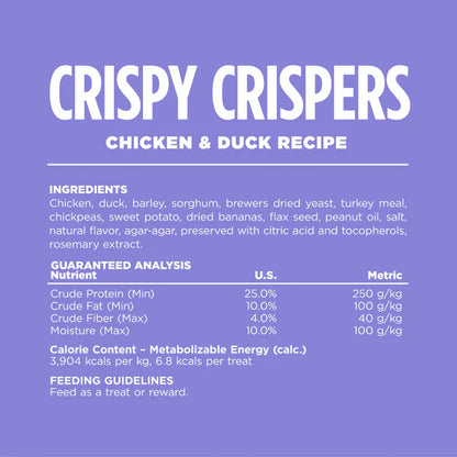 Crispy Crispers with Chicken & Duck