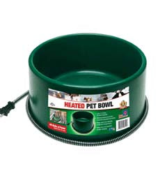 Heated Bowl - 1.5 Gal Round Green