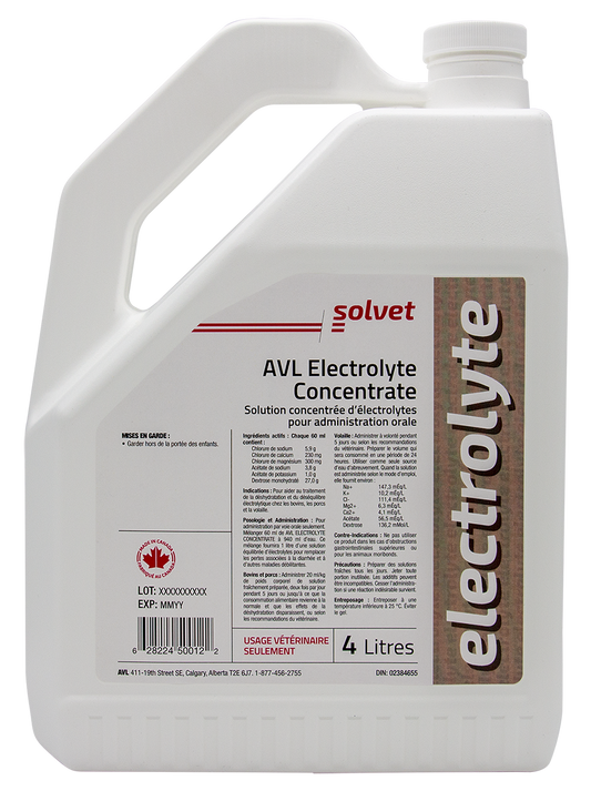 Electrolyte Concentrate Solution - 4L