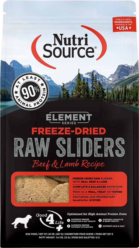 Beef & Lamb Freeze-Dried Slider - 20oz