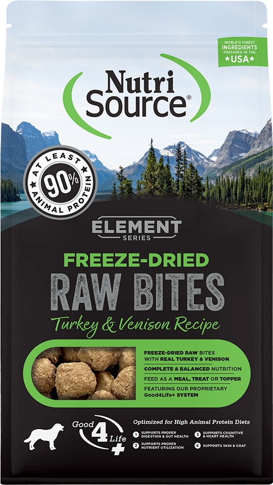 Turkey & Venison Freeze-Dried Raw Bites