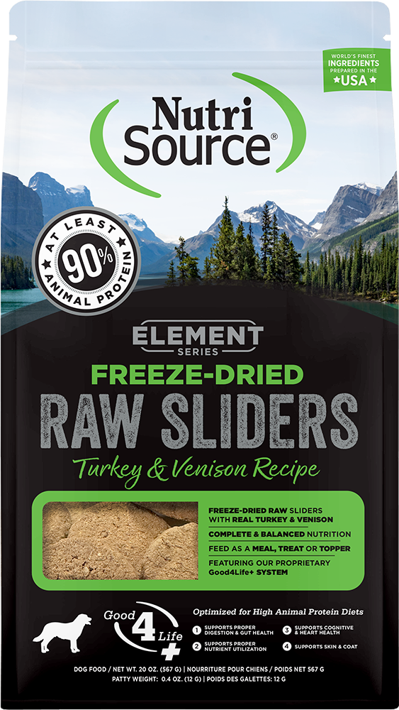 Turkey & Venison Freeze-Dried Raw Slider