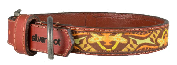 Dog Leather Collar - Large 1" Width