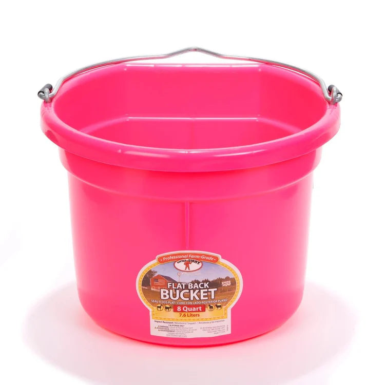 Bucket - Flat Back - 8 qt