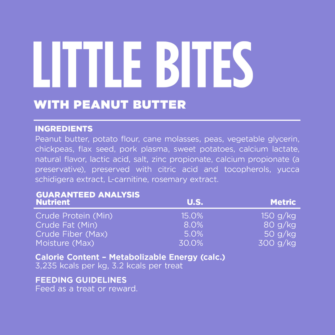 Little Bites Grain Free with Peanut Butter