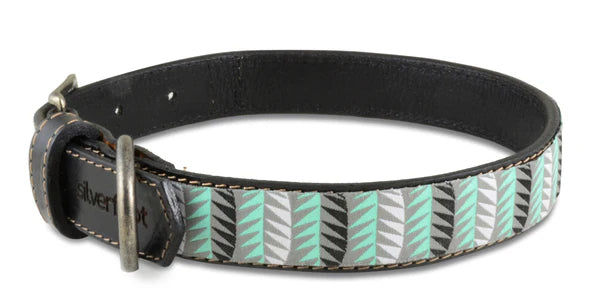 Dog Leather Collar - Large 1" Width