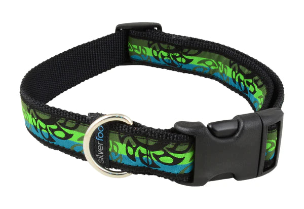 Dog Clip Collar - Turbine Green