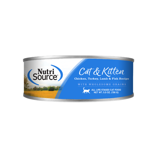 Chicken, Turkey, Lamb & Fish Cat Formula