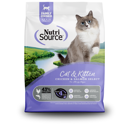 Chicken & Salmon Select Cat Food