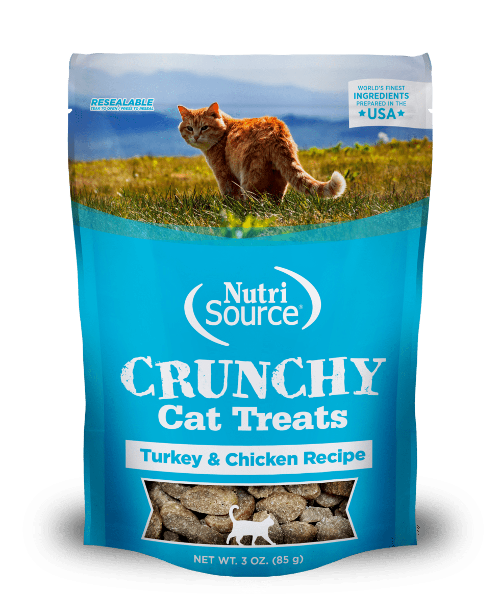 Nutri Source Turkey & Chicken Crunchy Cat treats