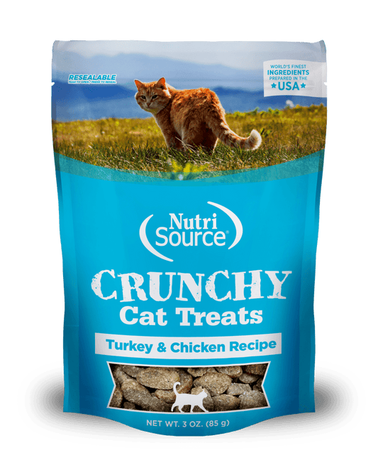 Nutri Source Turkey & Chicken Crunchy Cat treats