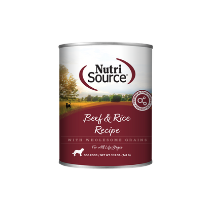 Beef & Rice Dog Wet Food