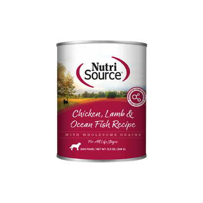 Chicken, Lamb & Ocean Fish Dog Wet Food