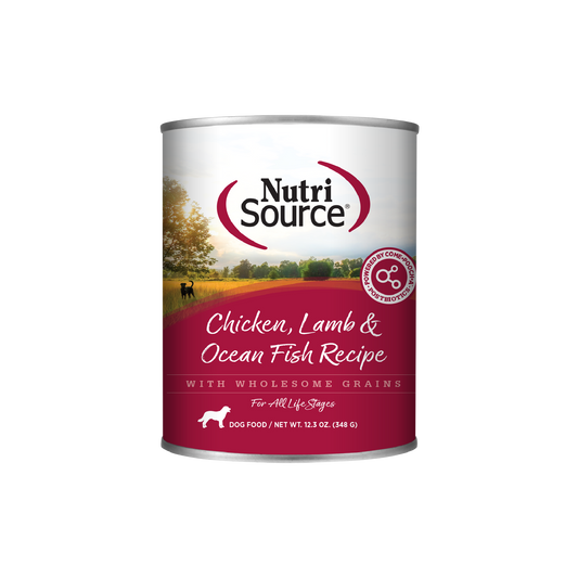 Chicken, Lamb & Ocean Fish Dog Wet Food