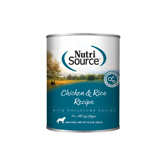 Chicken & Rice Dog Wet Food