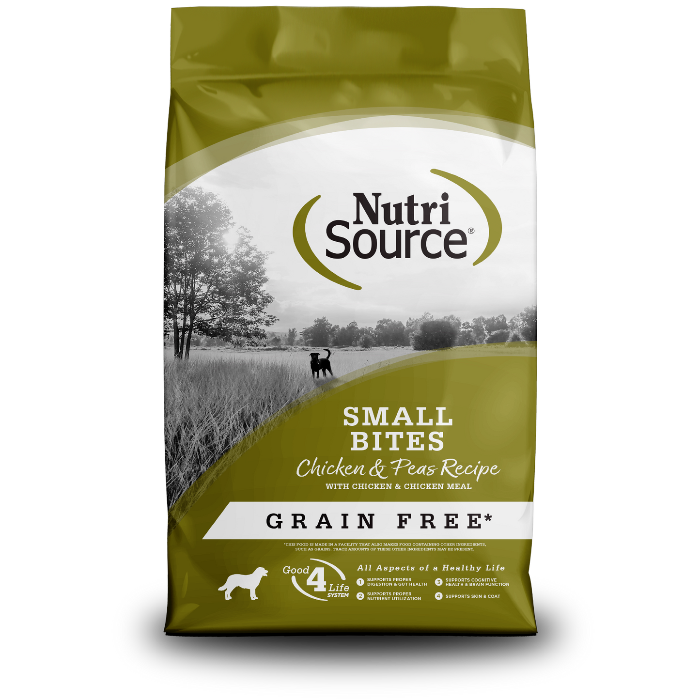 Grain Free Small Bites Chicken & Peas