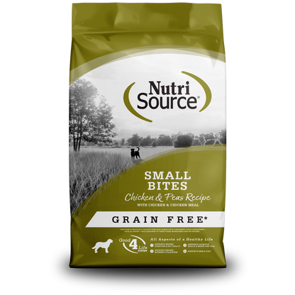 Grain Free Small Bites Chicken & Peas
