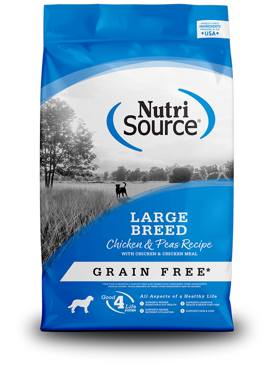 Nutri Source Large Breed Adult Chicken - 26lb