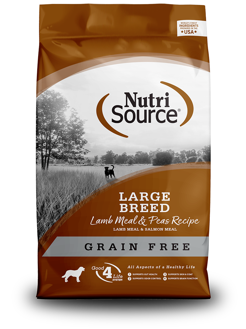 Nutri Source Grain Free Large Breed Lamb - 26lb