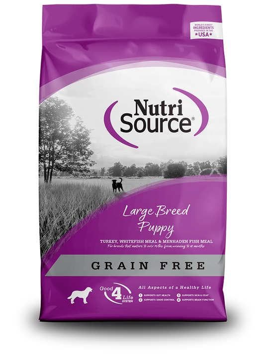 Nutri Source Large Breed Puppy Turkey & Fish