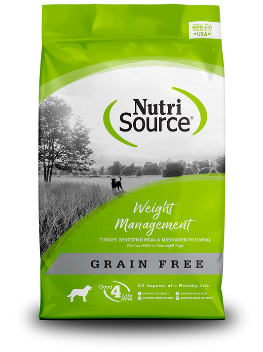 Nutri Source Weight Management Turkey & Fish - 26lb