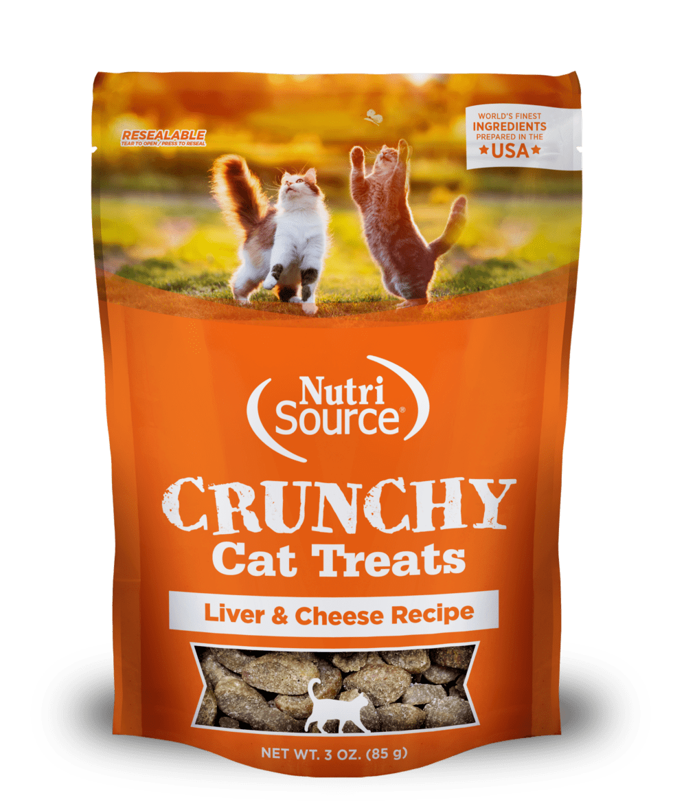 Nutri Source Liver & Cheese Crunchy Cat Treats