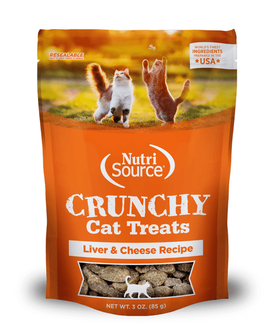 Nutri Source Liver & Cheese Crunchy Cat Treats