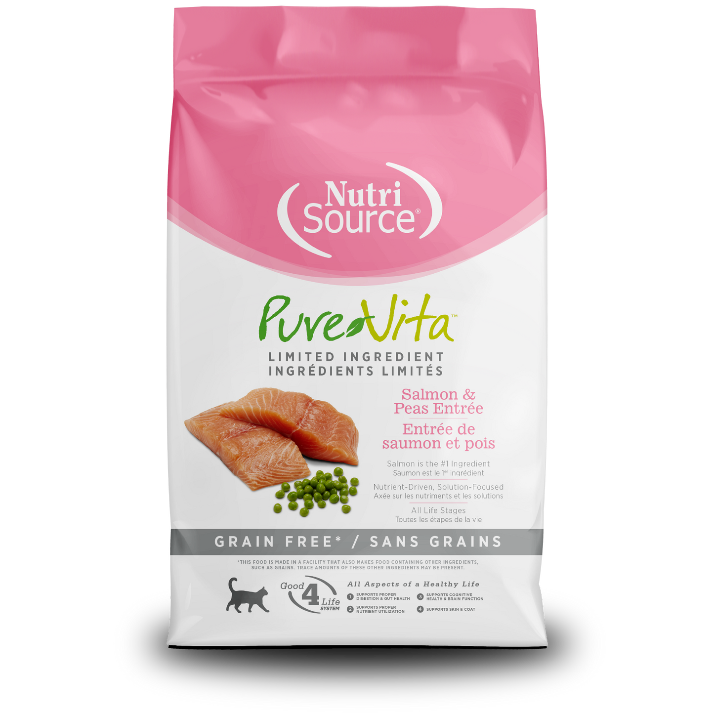 Grain Free Salmon & Pea Cat Food