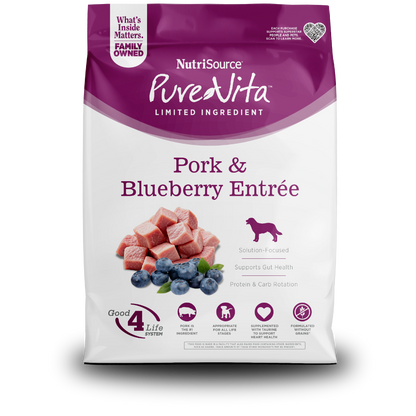 Grain Free Pork & Blueberry Entree