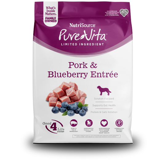 Grain Free Pork & Blueberry Entree
