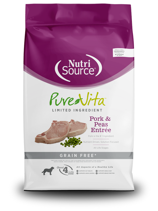 Pure Vita Pork & Peas - 25lb