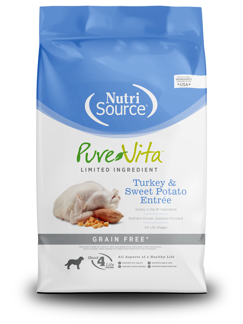 Pure Vita Grain Free Turkey & Sweet Potato