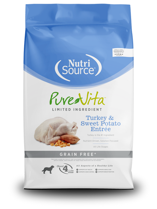 Pure Vita Grain Free Turkey & Sweet Potato