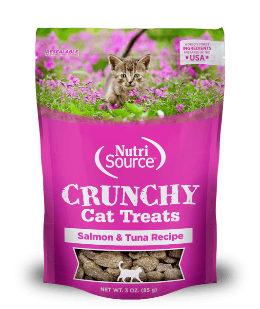 Nutri Source Salmon & Tuna Crunchy Cat Treats