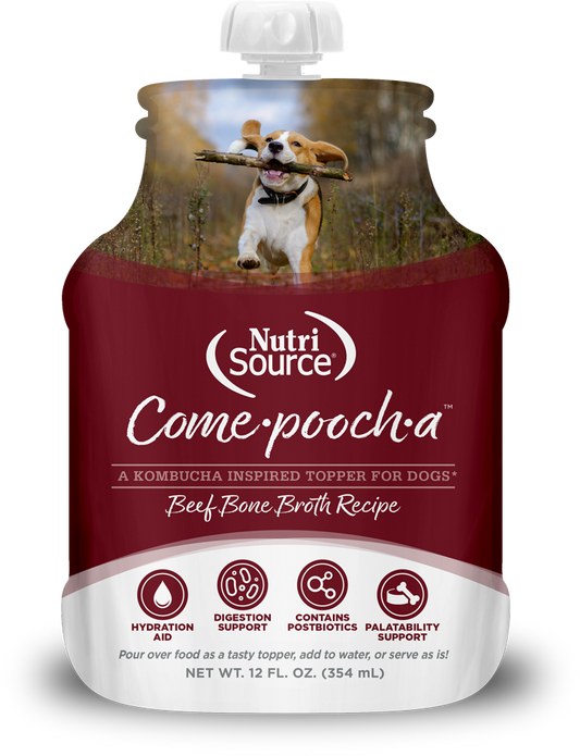 Nutri Source Come-Pooch-a Beef Broth - 12oz