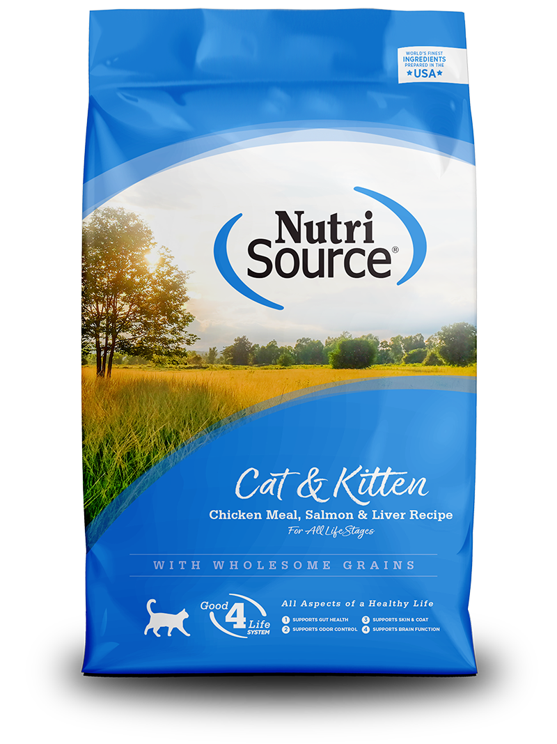 Nutri Source Cat/Kitten Chicken Meal, Salmon & Liver