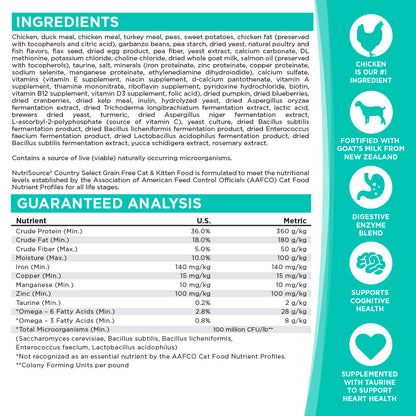 Grain Free Country Select Cat Food