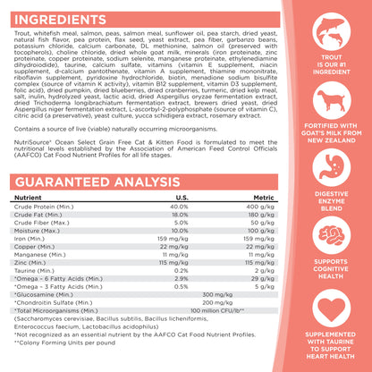 Grain Free Ocean Select Cat Food