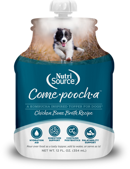 Come-Pooch-a Chicken Broth