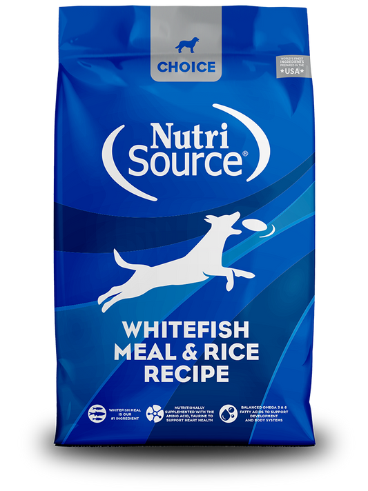 Nutri Source Choice Whitefish & Barely