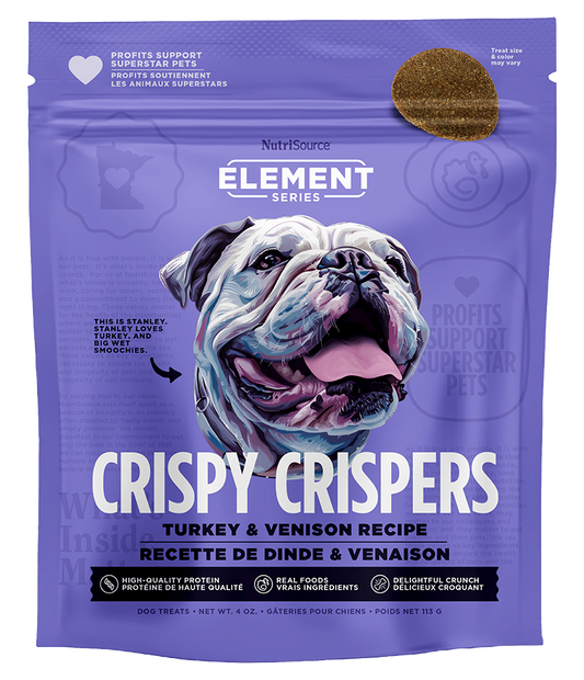 Nutri Source Element Series - Turkey & Venison Crispy Crispers 4oz