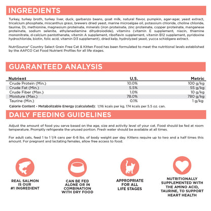 Grain Free Ocean Select Cat Recipe