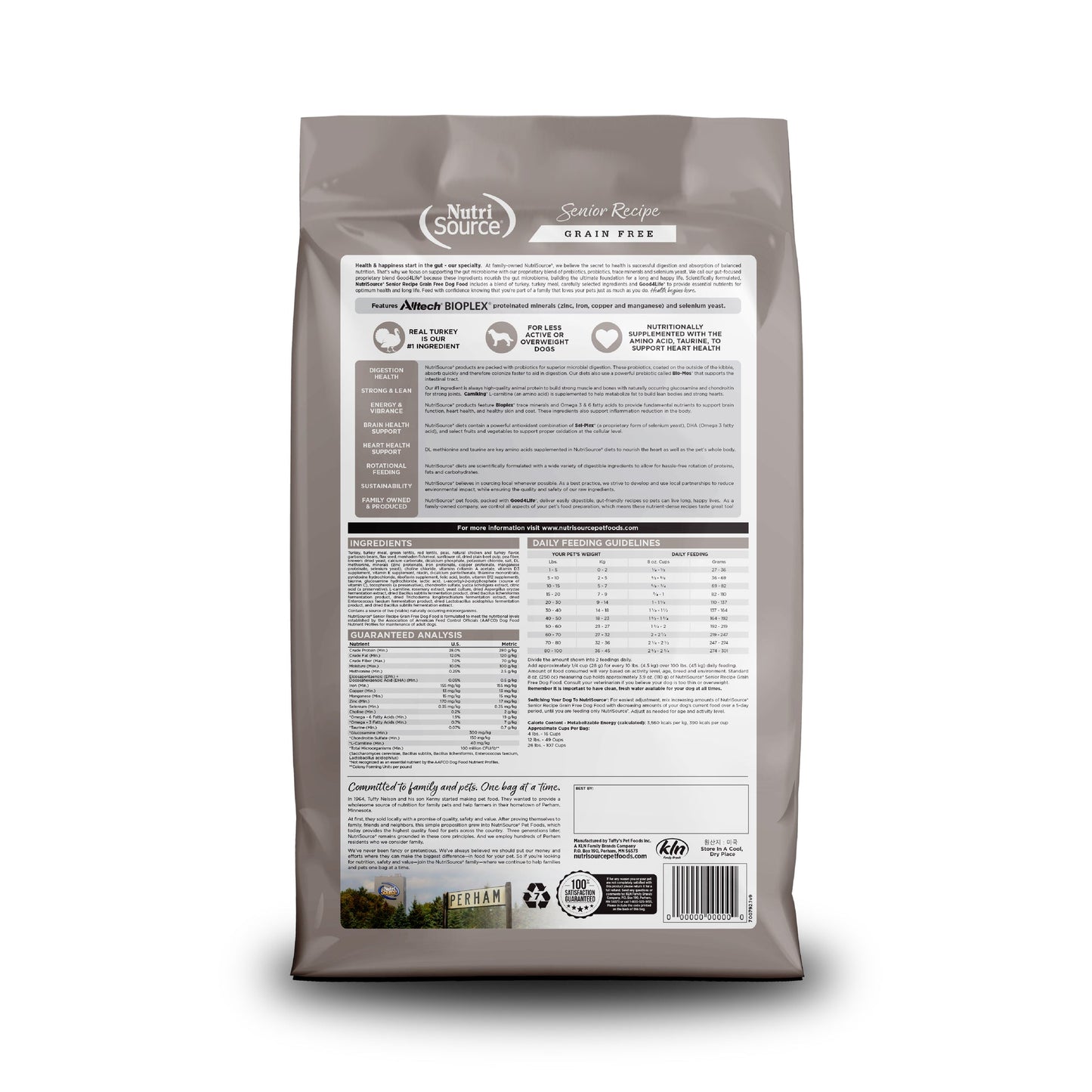 Grain Free Senior Turkey & Fish