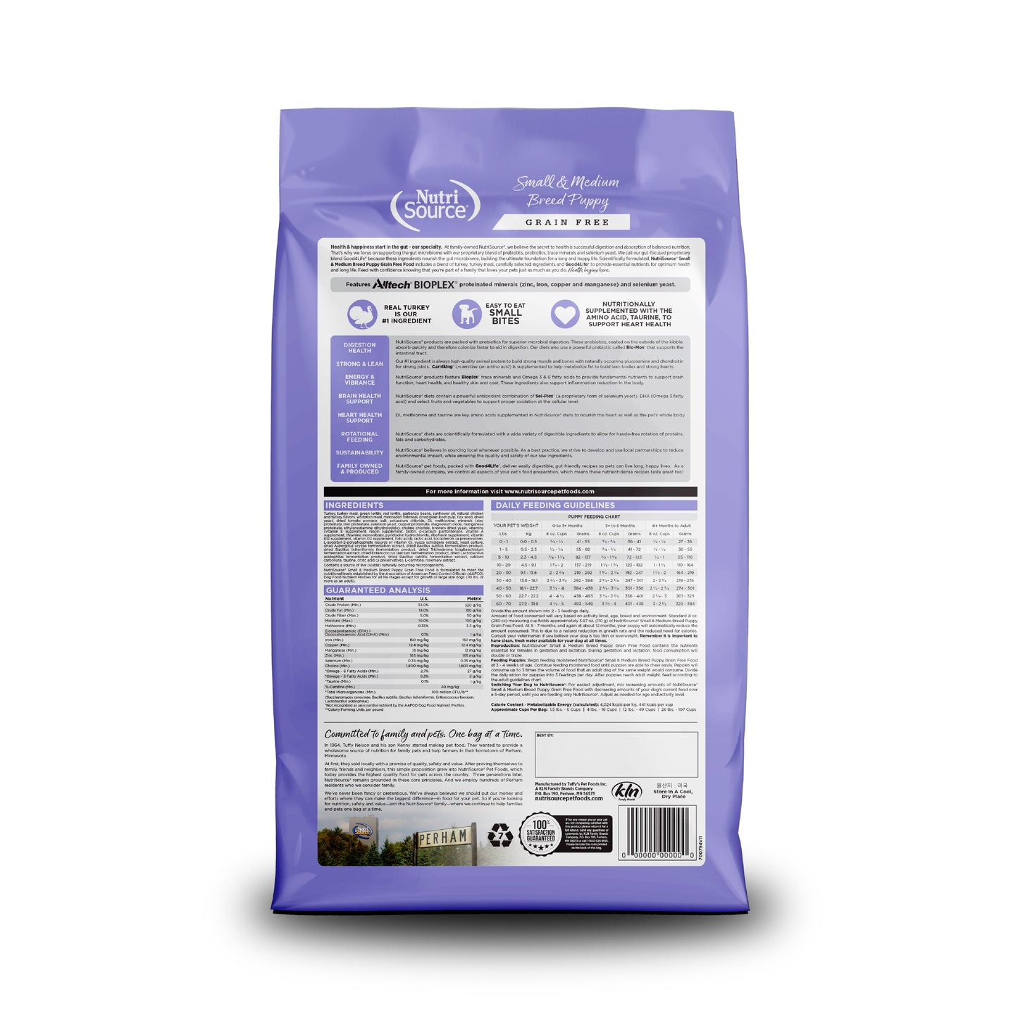 Grain Free Small & Medium Breed Puppy