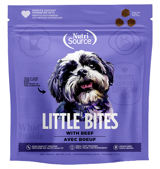 Nutri Source Grain Free Little Bites (Beef) - 6oz